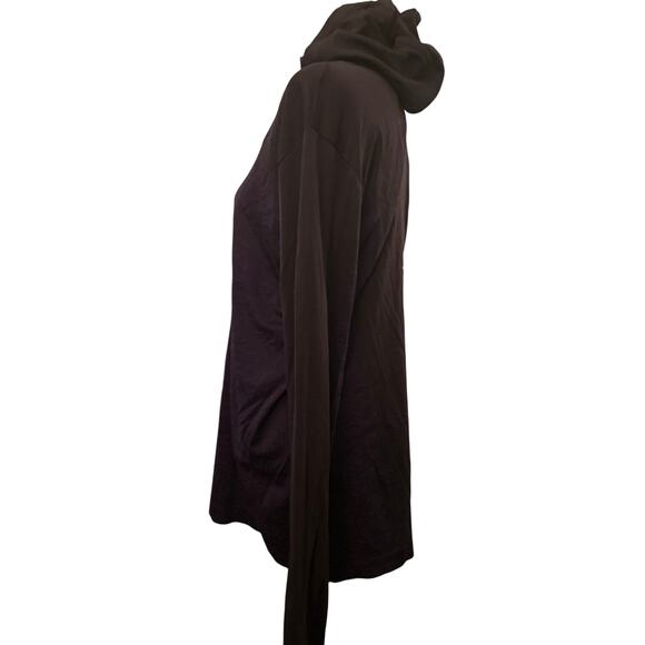 Nike Women's Dark Purple Hoodie Sweatshirt - Picture 4 of 5